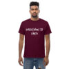 unisex-classic-tee-maroon-front-68d5de331dbf2.jpg